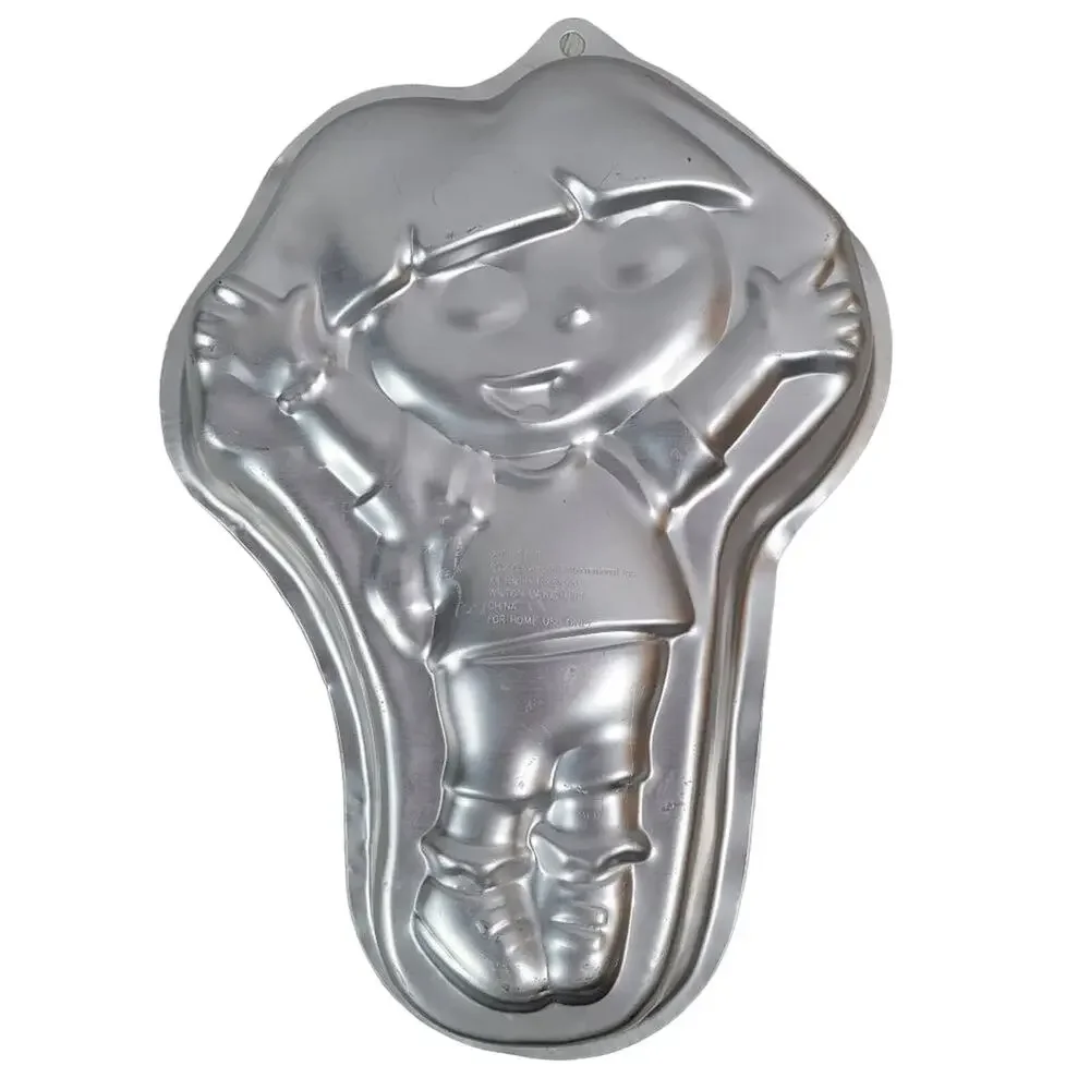 Dora the Explorer Cake Pan 2003 Wilton Aluminum Baking Mold Kids Party Fun
